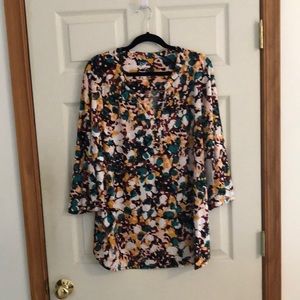 NWT women’s plus 3/4 sleeve blouse